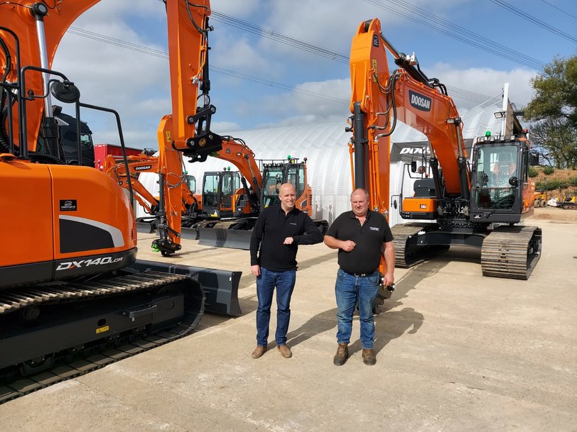 DCV Engineering Expands Doosan Excavator Fleet